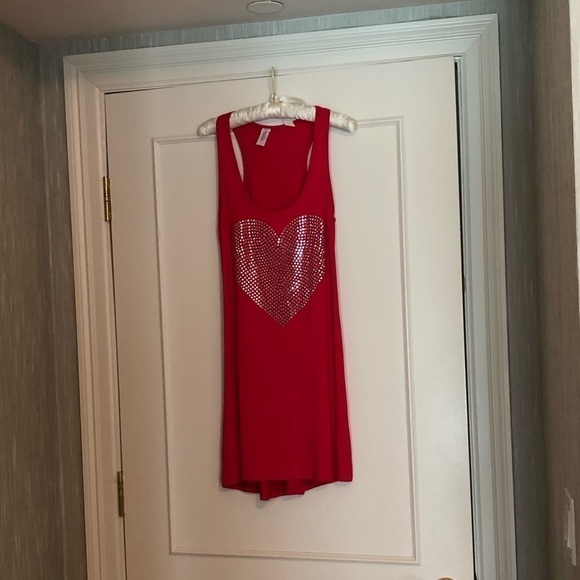 Melao Red Heart Dress - Picture 4 of 15